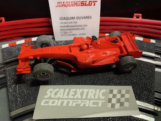 scalextric compact f1 rojo exclusivo circuito 1/43